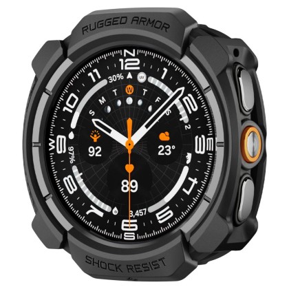 SPIGEN RUGGED ARMOR SAMSUNG GALAXY WATCH ULTRA 2 2026 (47 MM) MATTE BLACK