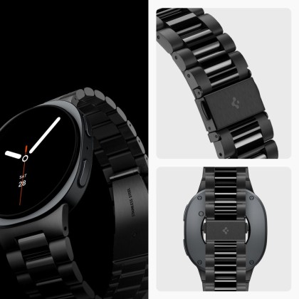 SPIGEN MODERN FIT 316L BAND SAMSUNG GALAXY WATCH 8 / 9 / CLASSIC (40 / 44 / 46 MM) BLACK