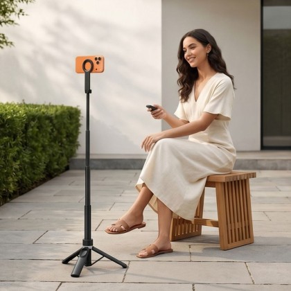 TECH-PROTECT L11S MAGSAFE BLUETOOTH SELFIE STICK TRIPOD BLACK