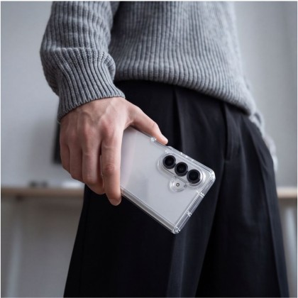 Хибриден кейс за Samsung Galaxy Z Fold 8 Ultra от Tech-Protect Flexair Hybrid - Clear