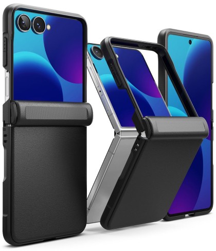 RINGKE ONYX FLAP GALAXY Z FLIP 8 BLACK