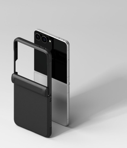 RINGKE ONYX FLAP GALAXY Z FLIP 8 BLACK
