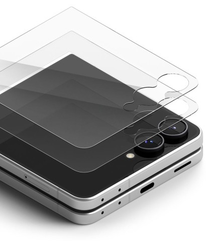 SZKŁO HARTOWANE RINGKE COVER DISPLAY PRO 2-PACK GALAXY Z FLIP 8 CLEAR