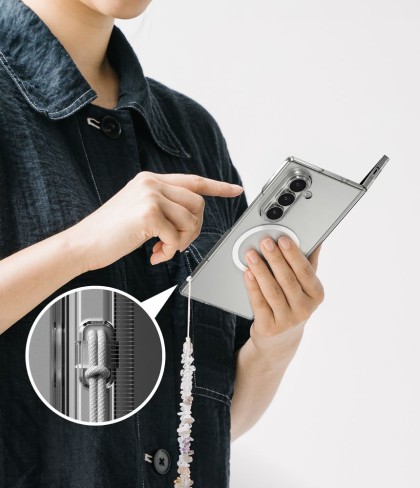 RINGKE SLIM MAGNETIC MAGSAFE GALAXY Z FOLD 8 ULTRA CLEAR