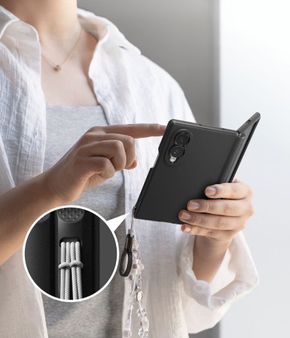 RINGKE ONYX FLAP MAGNETIC MAGSAFE GALAXY Z FOLD 8 BLACK