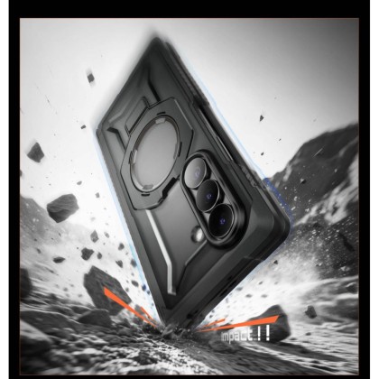 Удароустойчив кейс с MagSafe за Samsung Galaxy Z Fold 8 Ultra  от Supcase UB Grip Mag 2-SET - Black