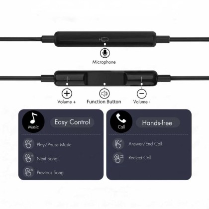TECH-PROTECT ULTRABOOST TYPE-C EARPHONE CORE G3 BLACK