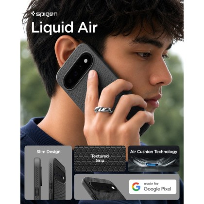 SPIGEN LIQUID AIR GOOGLE PIXEL 11 MATTE BLACK