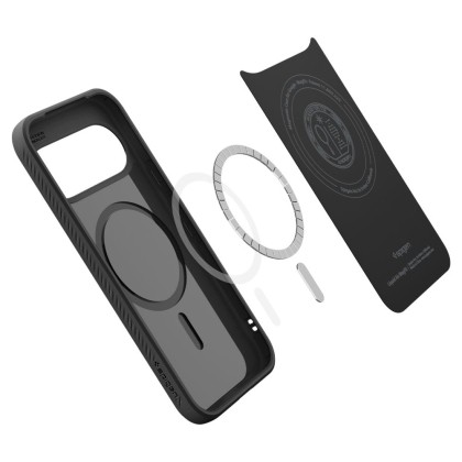 Удароустойчив кейс с MagSafe за Google Pixel 11 от Spigen Liquid Air - Matte Black