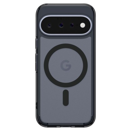 Удароустойчив кейс с MagSafe пръстен за Google Pixel 11 от Spigen Ultra Hybrid Mag - Frost Black