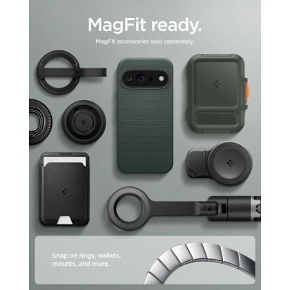 SPIGEN LIQUID AIR MAG MAGSAFE GOOGLE PIXEL 11 PRO ABYSS GREEN