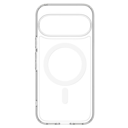 Удароустойчив кейс с MagSafe пръстен за Google Pixel 11 Pro от Spigen Ultra Hybrid Mag - Clear / White