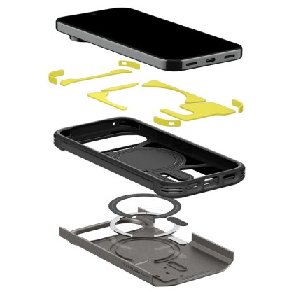 SPIGEN TOUGH ARMOR MAG MAGSAFE GOOGLE PIXEL 11 PRO GUNMETAL