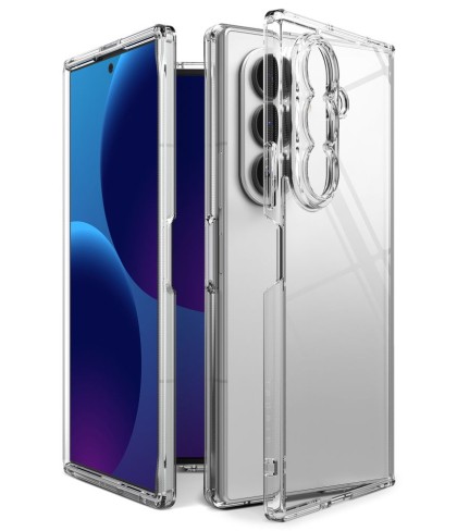Удароустойчив твърд кейс за Samsung Galaxy Z Fold 8 Ultra от Ringke Fusion - Clear