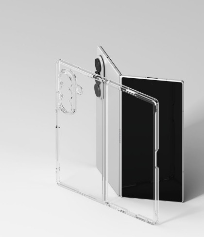 Удароустойчив твърд кейс за Samsung Galaxy Z Fold 8 Ultra от Ringke Fusion - Clear