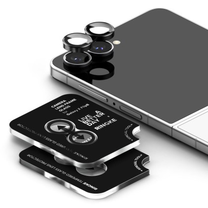 OSŁONA APARATU RINGKE CAMERA FRAME 2-PACK GALAXY Z FLIP 8 BLACK