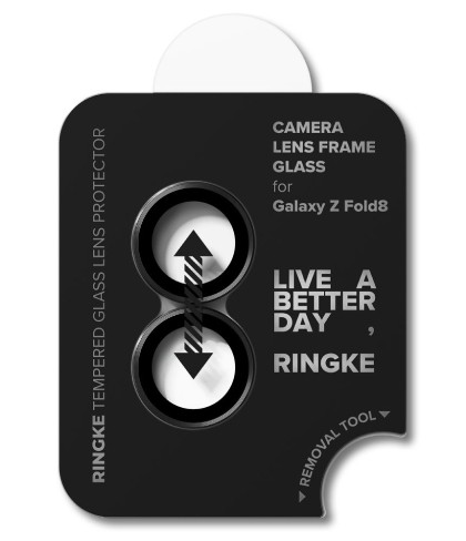 OSŁONA APARATU RINGKE CAMERA FRAME 2-PACK GALAXY Z FOLD 8 BLACK