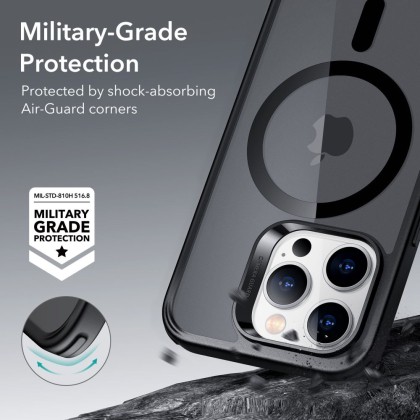 Удароустойчив кейс с MagSafe за iPhone 14 Pro Max от ESR CH Halolock - Frosted Black