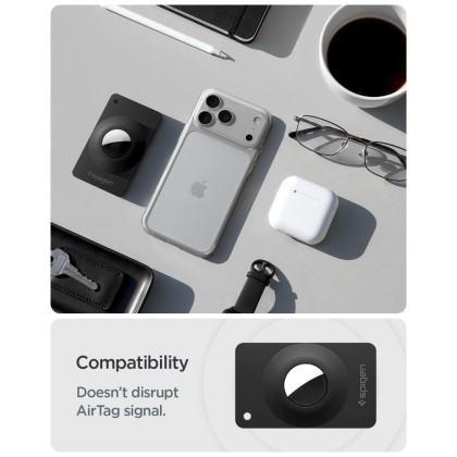 SPIGEN AIRFIT 2 2-PACK APPLE AIRTAG 1 / 2 BLACK