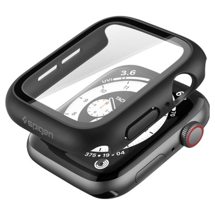 SPIGEN THIN FIT 360 APPLE WATCH 4 / 5 / 6 / SE 1 / 2 / 3 (44 MM) BLACK