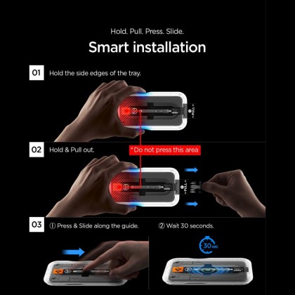 SZKŁO HARTOWANE SPIGEN GLAS.TR EZ FIT PRO AC HD 2-PACK NOTHING PHONE 4A CLEAR