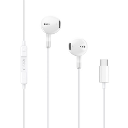 TECH-PROTECT ULTRABOOST TYPE-C EARPHONE CORE G4 WHITE