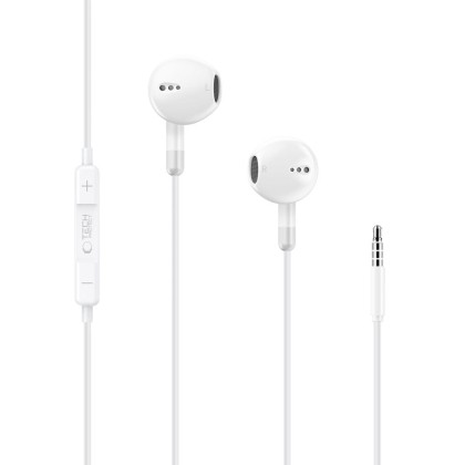 TECH-PROTECT ULTRABOOST MINI JACK EARPHONE CORE G4 WHITE