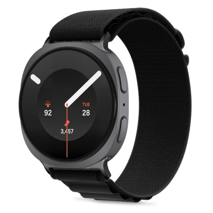 TECH-PROTECT NYLON PRO SAMSUNG GALAXY WATCH 8 / 9 / CLASSIC (40 / 44 / 46 MM) BLACK