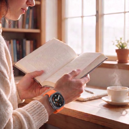 TECH-PROTECT SILICONE AIR SAMSUNG GALAXY WATCH ULTRA 1 / 2 2024-2026 (47 MM) TANGARINE ORANGE