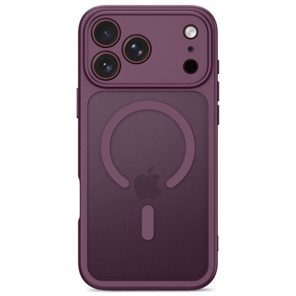 TECH-PROTECT BASICMAG MAGSAFE IPHONE 17 PRO / 18 PRO MATTE DARK CHERRY