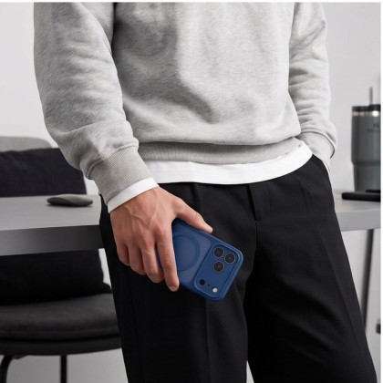 TECH-PROTECT BASICMAG MAGSAFE IPHONE 17 PRO / 18 PRO MATTE DEEP BLUE
