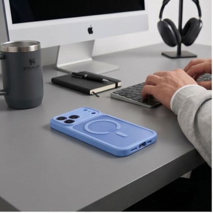 TECH-PROTECT BASICMAG MAGSAFE IPHONE 17 PRO MAX / 18 PRO MAX MATTE LIGHT BLUE