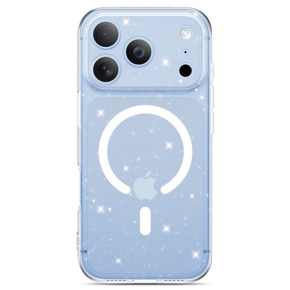 Силиконов кейс с MagSafe за iPhone 17 Pro Max / 18 Pro Max от Tech-Protect FlexAir - Glitter