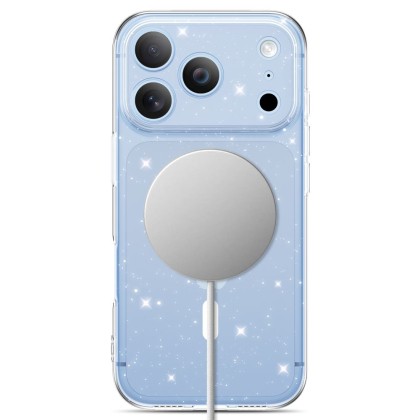 Силиконов кейс с MagSafe за iPhone 17 Pro Max / 18 Pro Max от Tech-Protect FlexAir - Glitter