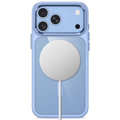 Твърд кейс с MagSafe пръстен за IPhone 17 Pro / 18 Pro от Tech-Protect MagMat  - Blue