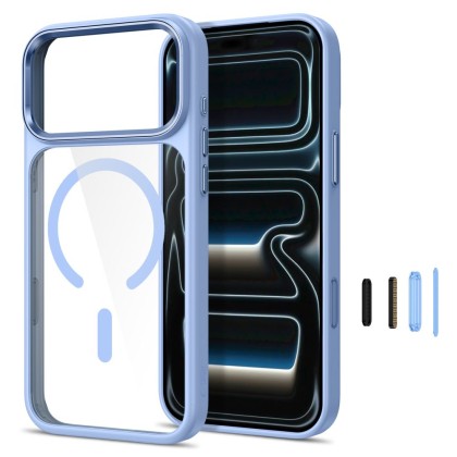 TECH-PROTECT MAGMAT MAGSAFE CC IPHONE 17 PRO MAX / 18 PRO MAX LIGHT BLUE/CLEAR