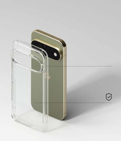 Удароустойчив твърд кейс за Google Pixel 11 Pro XL от Ringke Fusion - Clear