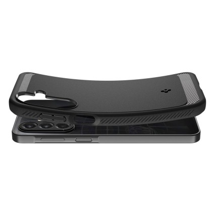 Удароустойчив кейс за Samsung Galaxy A27 5G от Spigen Rugged Armor - Matte Black