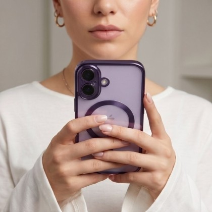 TECH-PROTECT MAGFLEX MAGSAFE IPHONE 17 SHINY LAVENDER