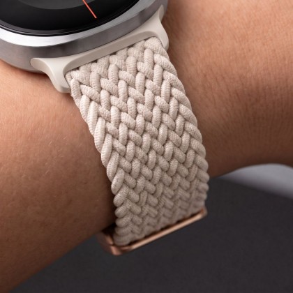 TECH-PROTECT NYLONMAG SAMSUNG GALAXY WATCH 8 / 9 / CLASSIC (40 / 44 / 46 MM) STARLIGHT