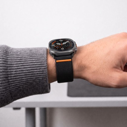 TECH-PROTECT NYLON CLASP SAMSUNG GALAXY WATCH ULTRA 1 / 2 2024-2026 (47 MM) BLACK