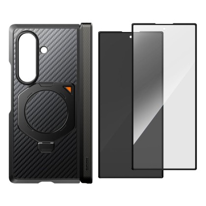 SUPCASE UB AERO MAGSAFE 2-SET GALAXY Z FOLD 8 ULTRA ARAMID BLACK