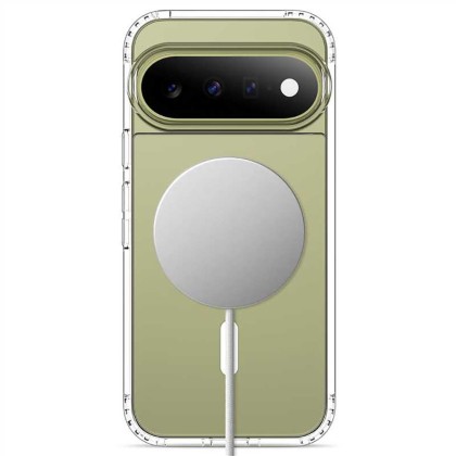 Хибриден кейс с MagSafe за Google Pixel 9 / 9 Pro / 10 / 10 Pro / 11 / 11 Pro от Tech-Protect Flexair Hybrid - Clear