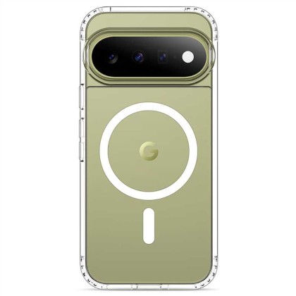 Хибриден кейс с MagSafe за Google Pixel 9 / 9 Pro / 10 / 10 Pro / 11 / 11 Pro от Tech-Protect Flexair Hybrid - Clear
