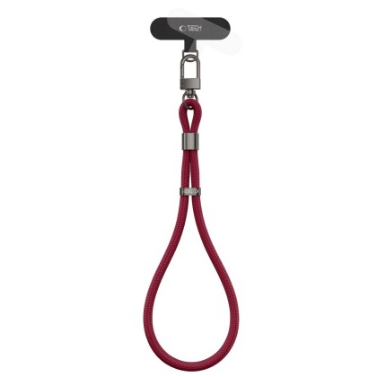 TECH-PROTECT C11S ROPE WRIST STRAP BURGUNDY WINE