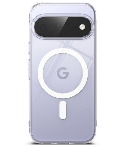 Удароустойчив твърд кейс с MagSafe за Google Pixel 11 от Ringke Fusion Magnetic - Clear