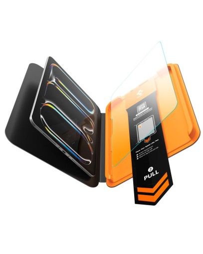 SZKŁO HARTOWANE SPIGEN ALM GLAS.TR T IPAD PRO 11” 5 / 6 / 2024-2025 CLEAR