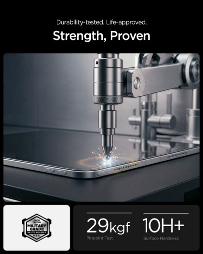 SZKŁO HARTOWANE SPIGEN ALM GLAS.TR T IPAD PRO 11” 5 / 6 / 2024-2025 CLEAR