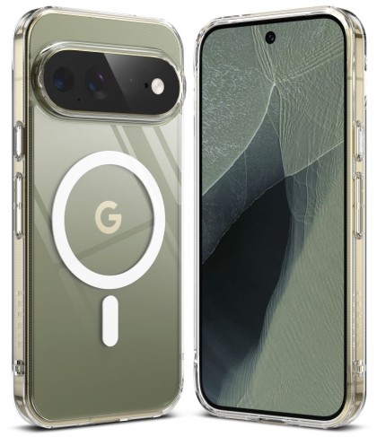 Удароустойчив твърд кейс с MagSafe за Google Pixel 11 Pro XL от Ringke Fusion Magnetic - Clear