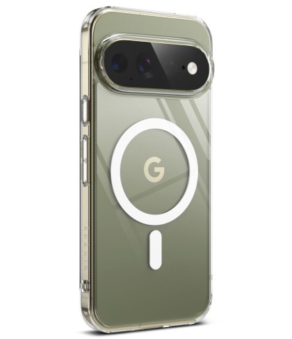 Удароустойчив твърд кейс с MagSafe за Google Pixel 11 Pro XL от Ringke Fusion Magnetic - Clear